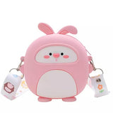 Cute Animal-Themed Sling Bag for Kids