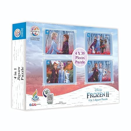 Jigsaw Puzzle 140 Pieces for Kids (4 x 35 Pieces)