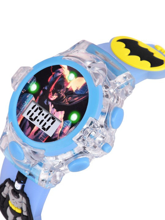 Boys Printed Dial & Straps Digital Watch Batmen