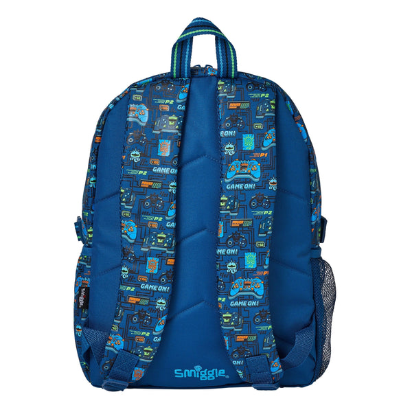 🎮 Smiggle Game On Classic Backpack | 17.8L Capacity | Level Up Your School Essentials! 🎮