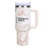 Stanley Adventure Quencher H2.0 – 40oz Tumbler (Rose Quartz Swirl)