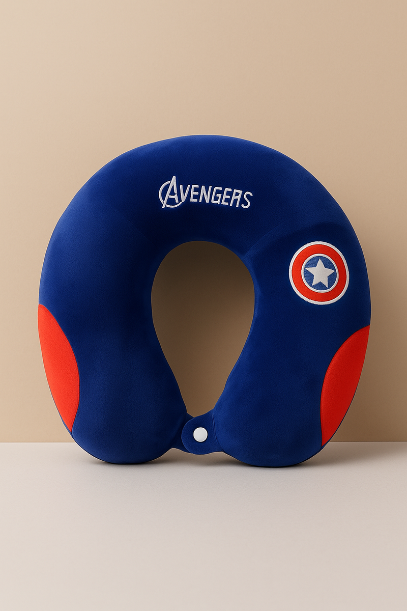 Cute & Comfy Cartoon Neck Pillows for Travel | U-Shaped Pillow Collection