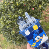 Cartoon Character Printed 2-Way Drinking Water Bottle – 800ml - Pack of 1