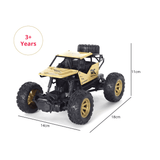 Remote Control Rock Crawler Car - High-Speed Rechargeable Off-Road Monster Truck with Gun Shaped Remote for Kids & Adults