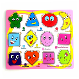 Wooden Learning Puzzle Boards For Kids