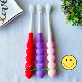 Cute Cartoon Soft Toothbrush for Kids (Pack of 4)