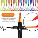 Twin Head Sketch Marker Set for Kids – Pack of 48