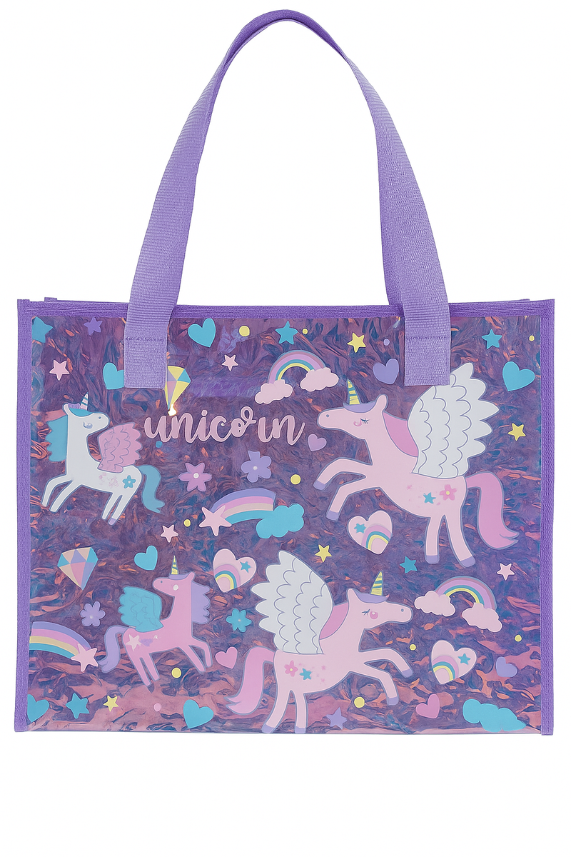 Magical Kids Tote Bag Collection – Unicorns, Mermaids & Good Vibes | Stylish, reusable, and full of sparkle – perfect for school, gifts, and everyday fun