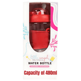 Kids Water Bottle with Straw – 480ml Capacity - Pack of 1