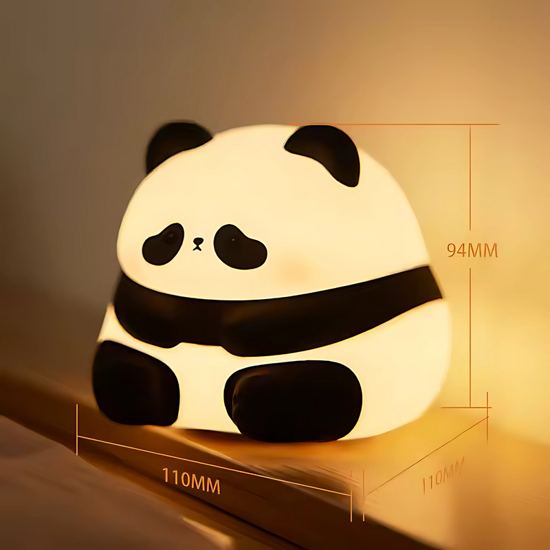 Cute Silicone Rechargeable Lamp for Kids Room