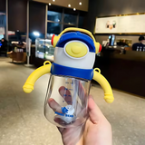 500ml Kids Sippy Cup with Straw - Leak-Proof, BPA-Free & Fun Character Design