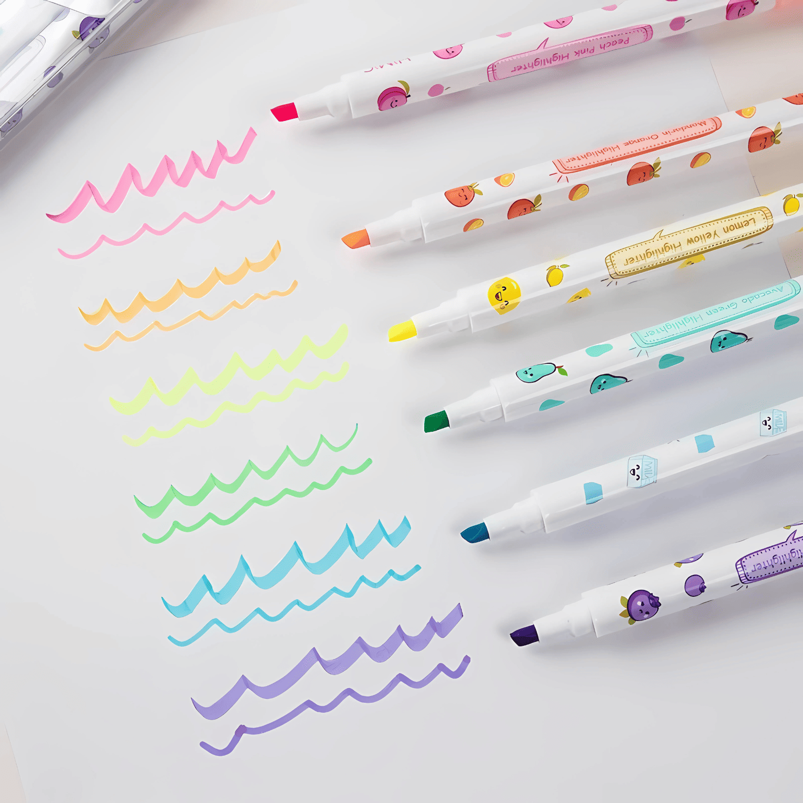 Double-Head Erasable Highlighter (6 Pieces)