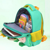 Cute Frog Shaped Backpack For School Kids