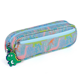 Cute Dinosaur Pencil Pouch with Pen and Keychain