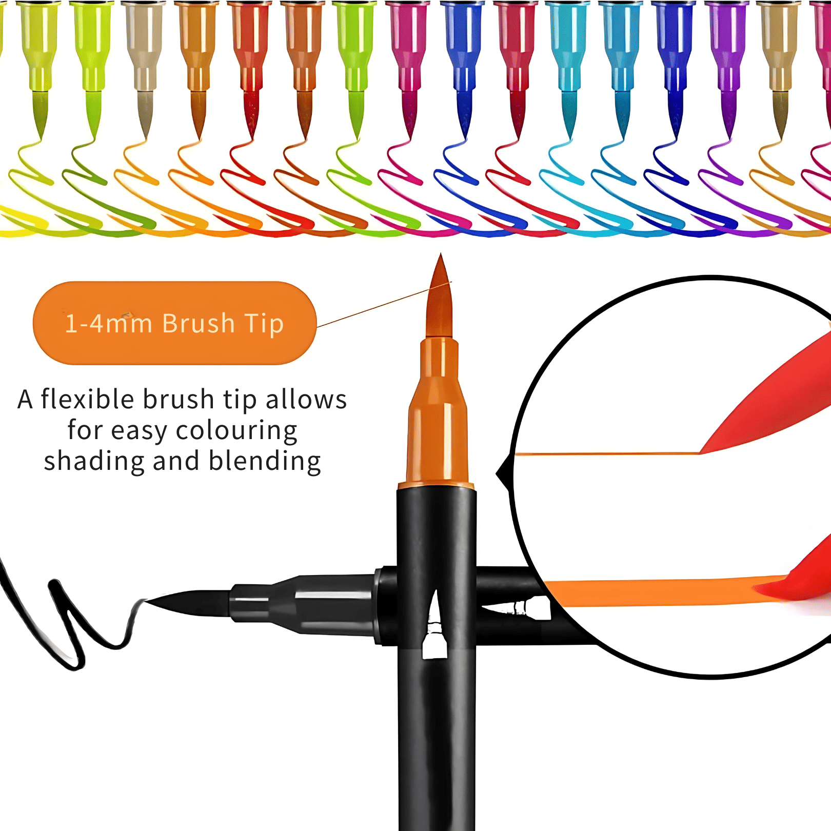 Twin Head Sketch Marker Set for Kids