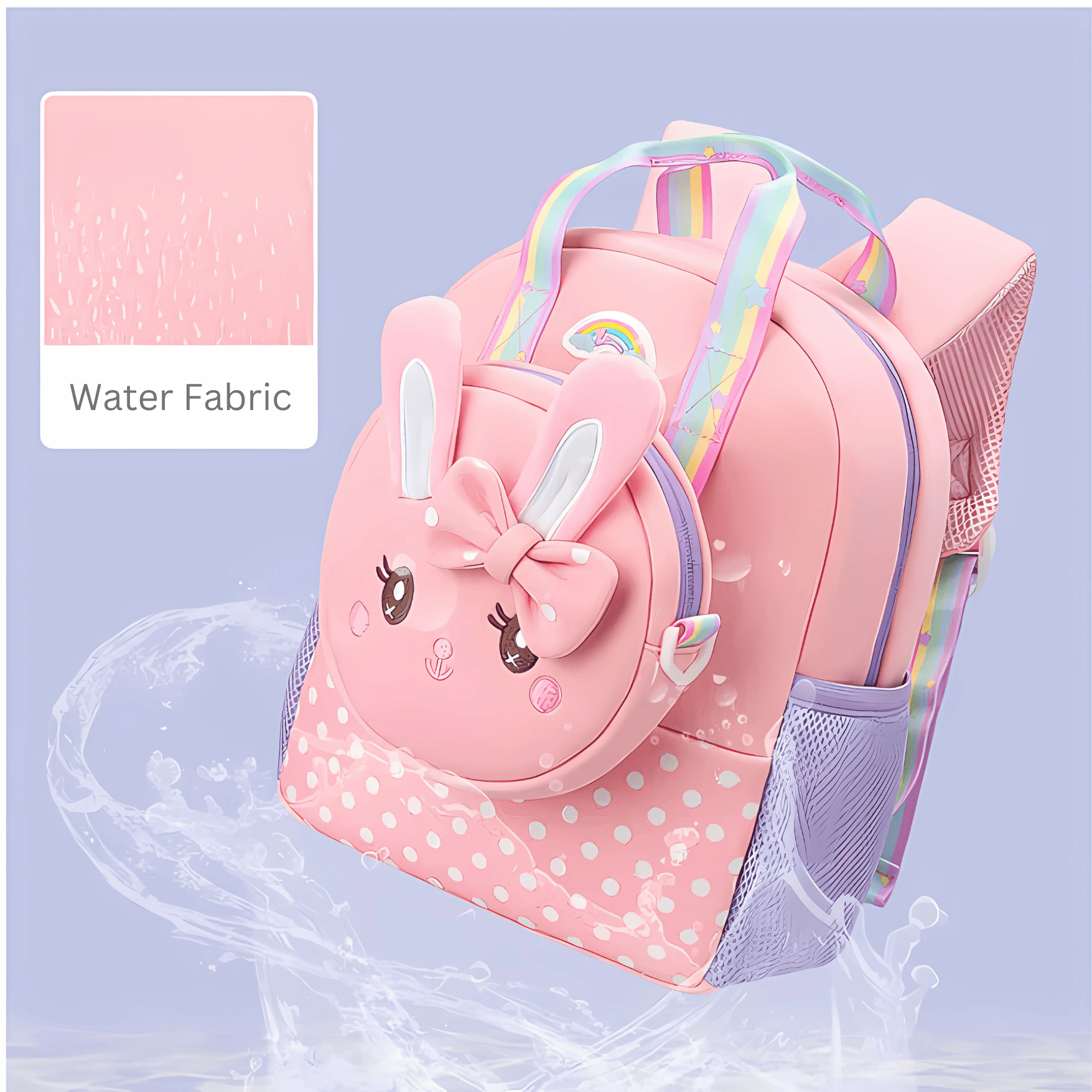 Cute Rabbit Lightweight Backpacks for Kids