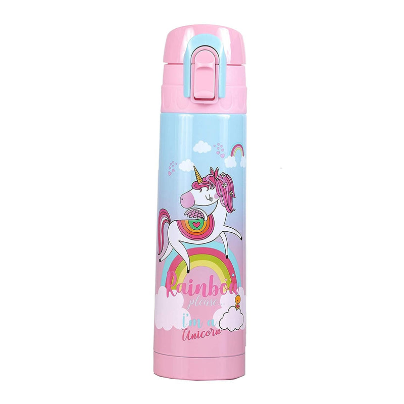 Kids 500ml Insulated Chiller Bottle – Stainless Steel, BPA-Free