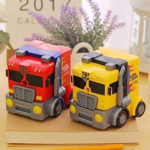 Cute & Functional Truck-Shaped Pencil Sharpener – Perfect for Kids