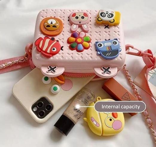 🌈 Mast Maahi DIY Cartoon Charm Bags for Kids