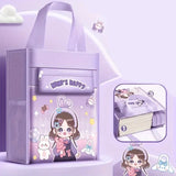Multi-Purpose Shopping Bag with Handle Strap and Zipper Lock