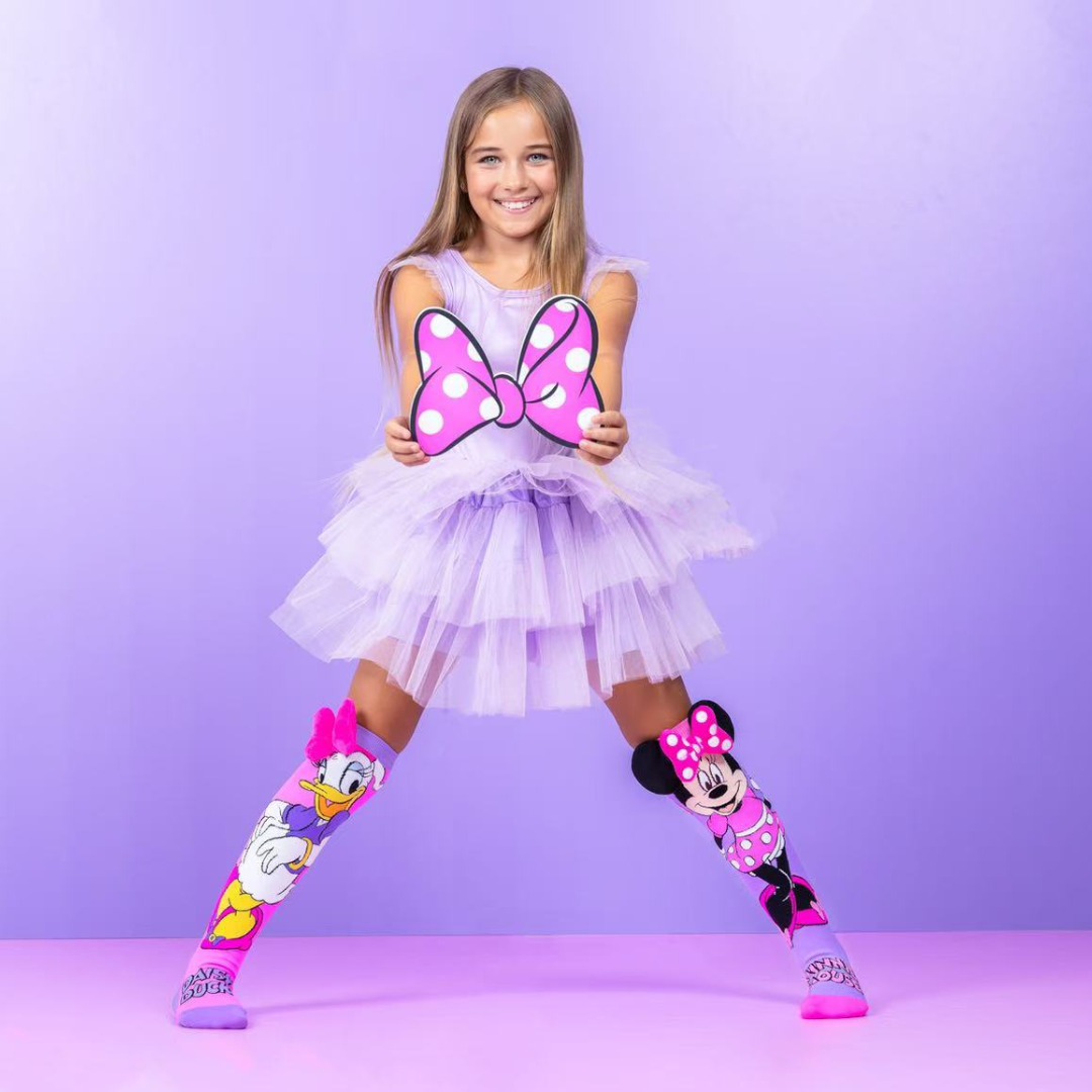 Kids Cartoon Character Socks | 12 Vibrant 3D Designs, Knee-High & Colorful