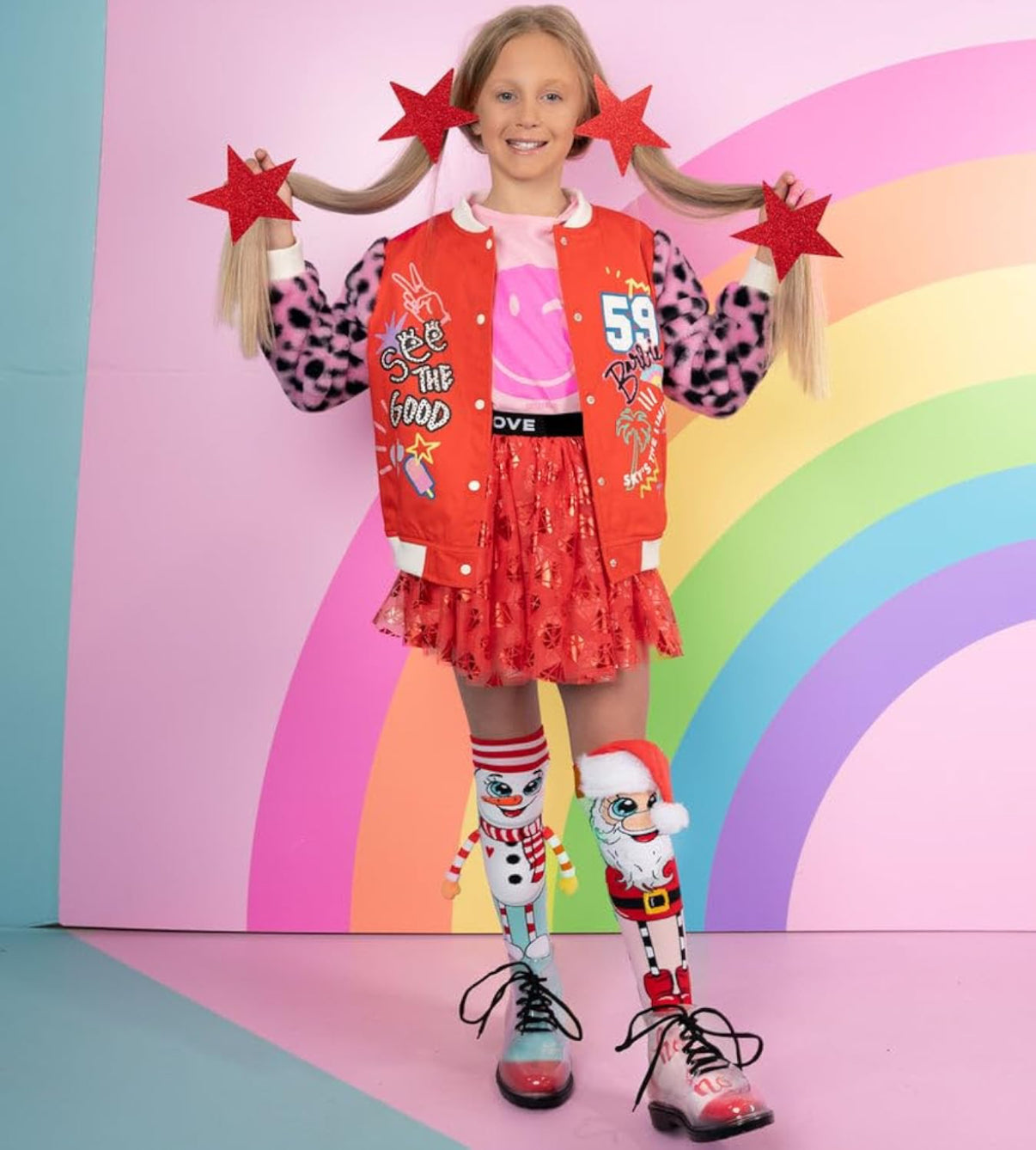 Kids Cartoon Character Socks | 12 Vibrant 3D Designs, Knee-High & Colorful