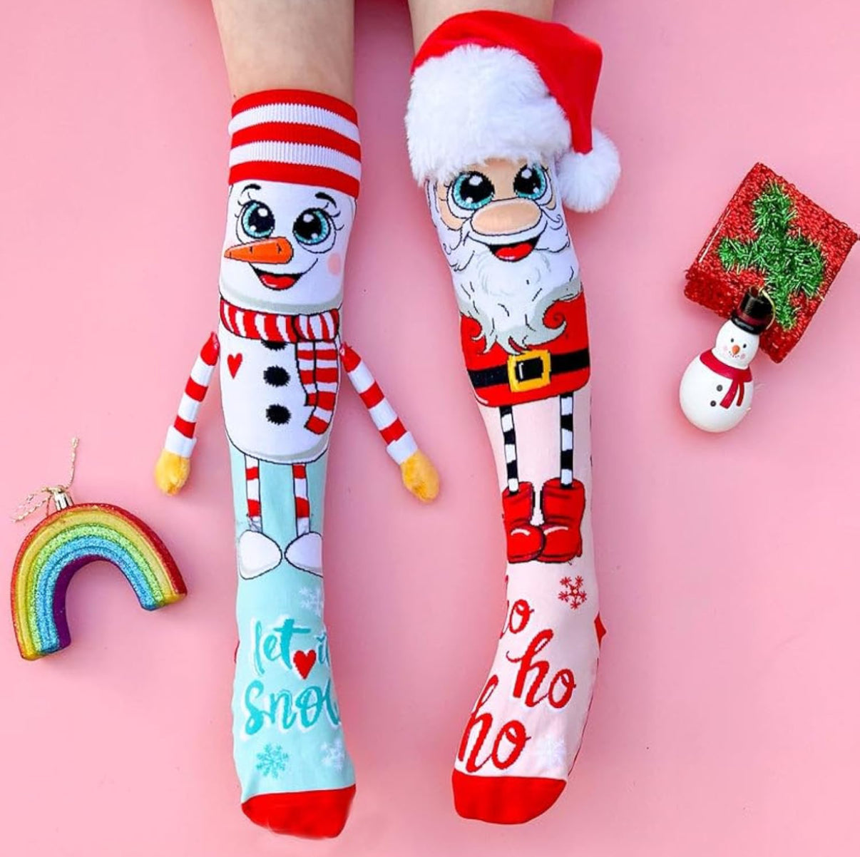 Kids Cartoon Character Socks | 12 Vibrant 3D Designs, Knee-High & Colorful