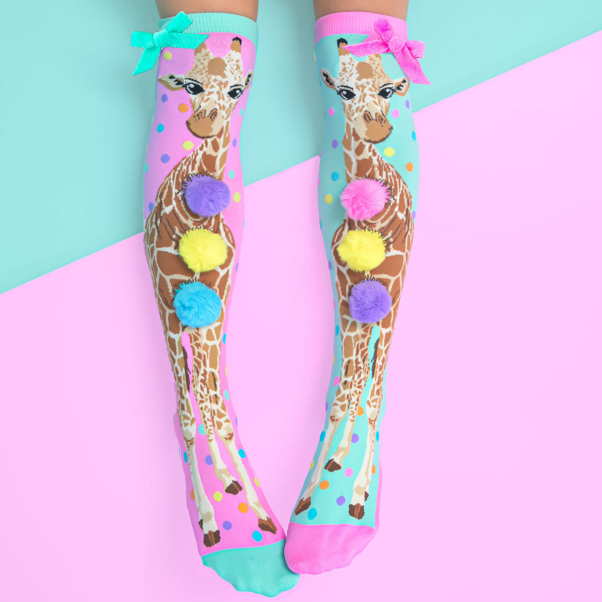 Kids Cartoon Character Socks | 12 Vibrant 3D Designs, Knee-High & Colorful