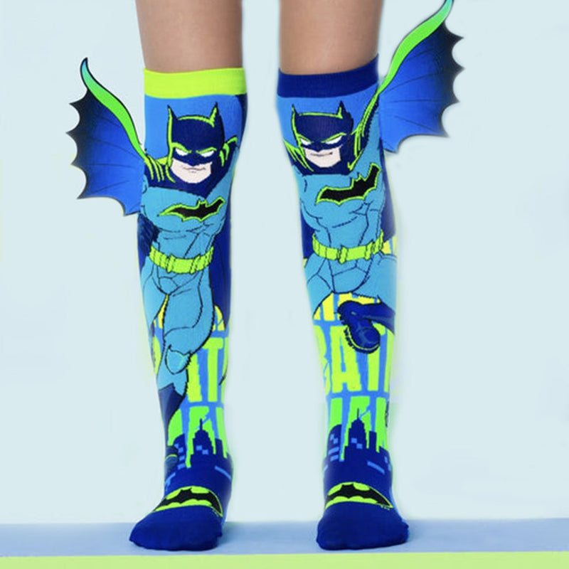 Kids Cartoon Character Socks | 12 Vibrant 3D Designs, Knee-High & Colorful