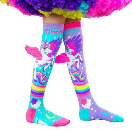 Kids Cartoon Character Socks | 12 Vibrant 3D Designs, Knee-High & Colorful