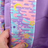 Far Away Backpack | Cat Print - Smiggle 17.8L, 3 Zipped Compartments 🎒