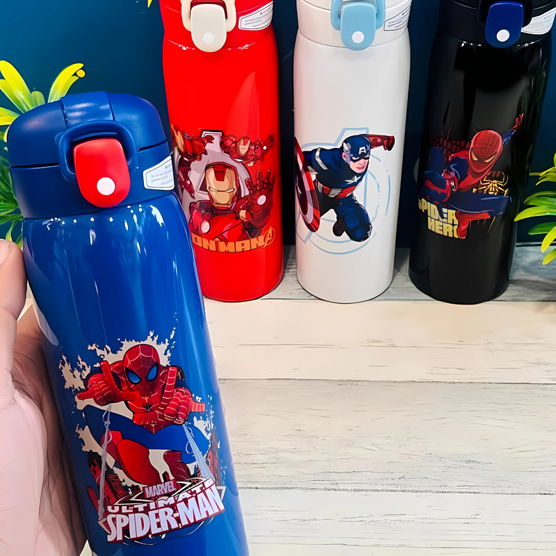 Avengers Themed Stainless Steel Water Bottle – 500ml