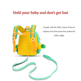 Cute Frog Shaped Backpack For School Kids