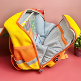 School Bus Design Backpack for Kids