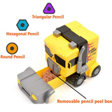 Cute & Functional Truck-Shaped Pencil Sharpener – Perfect for Kids