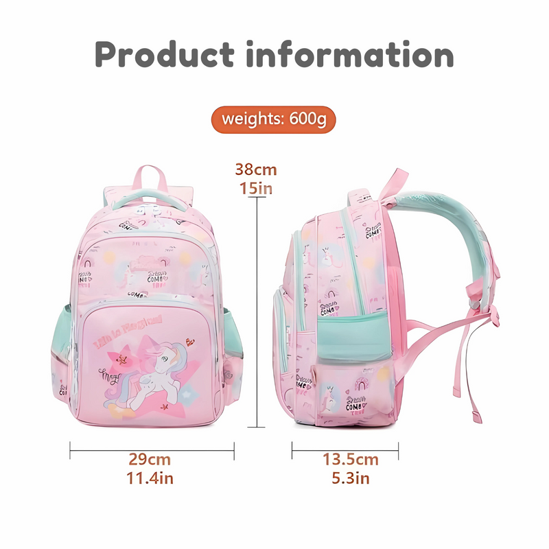 Lightweight Orthopaedic Backpack for Boys and Girls