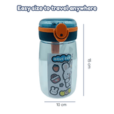 Water Bottle with Soft Handle for Kids - 500ml - Pack of 1