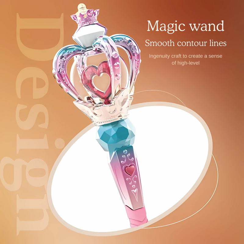 Magic Wand Toy with Light & Sound Effects – Enchanting Play Stick for Girls