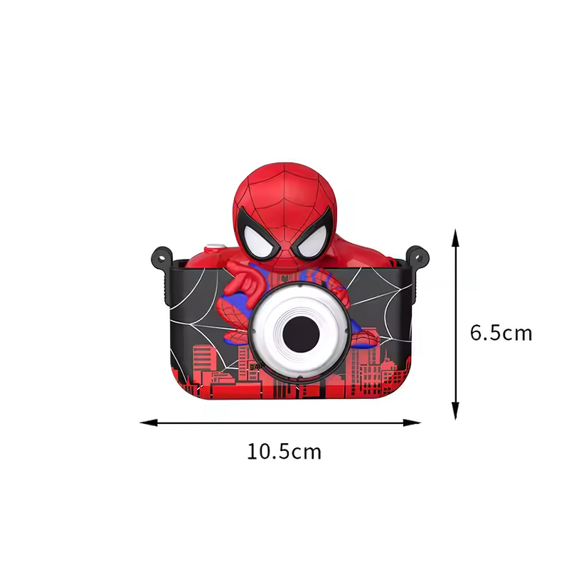 Kids Digital Camera with Front Camera - Spider-Man Design