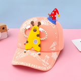 Stylish Circus Cap with Adjustable Snap Back & Realistic Animal design – Perfect for Kids