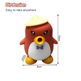 Penguin Shaped Manual Pencil Sharpener for Kids