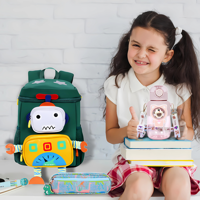 3D Robo Backpacks for Toddlers