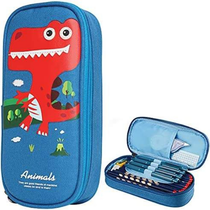 Animals Design Soft Pencil Zipper Case