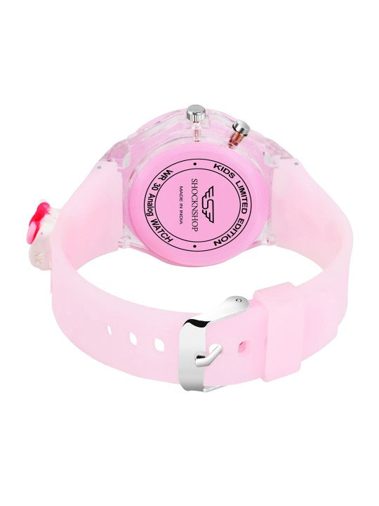 Printed Dial & Straps Scratch Resistant Analogue Watch LED Unicorn