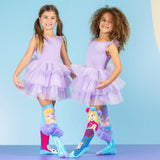 Kids Cartoon Character Socks | 12 Vibrant 3D Designs, Knee-High & Colorful
