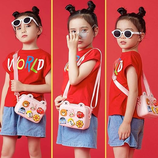 🌈 Mast Maahi DIY Cartoon Charm Bags for Kids