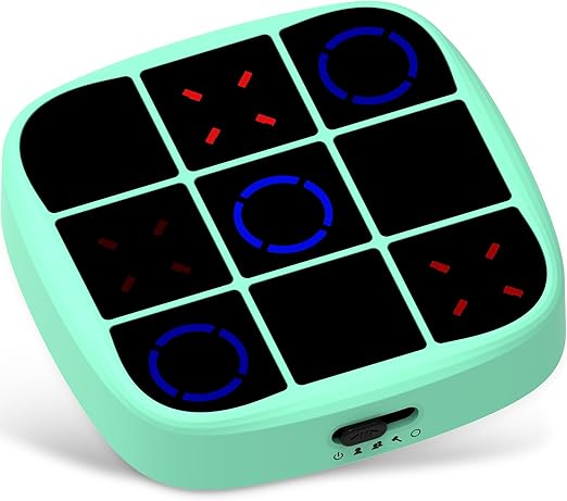 🎮 4-in-1 Electronic Tic Tac Toe Bolt Game – Portable Handheld Puzzle Console 🎉