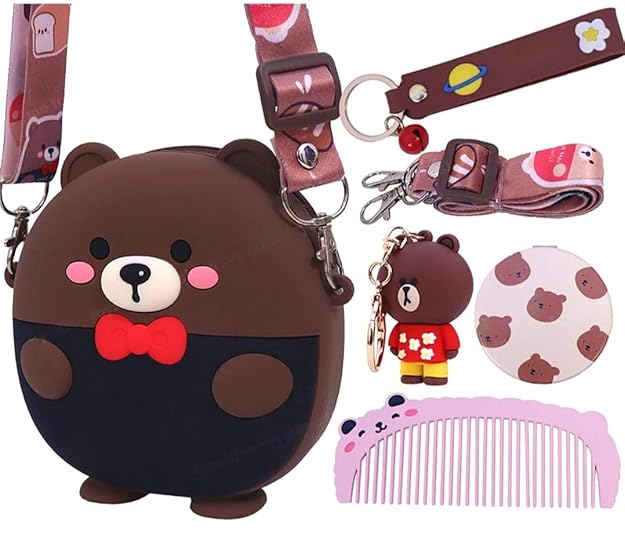 Cute Animal-Themed Sling Bag for Kids