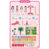 3D DIY Doll Dream House Playset for Girls