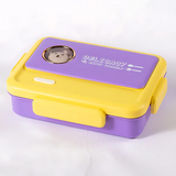 Lovely Bunny Theme Premium Quality Lunch Box with Cutlery – 900ml